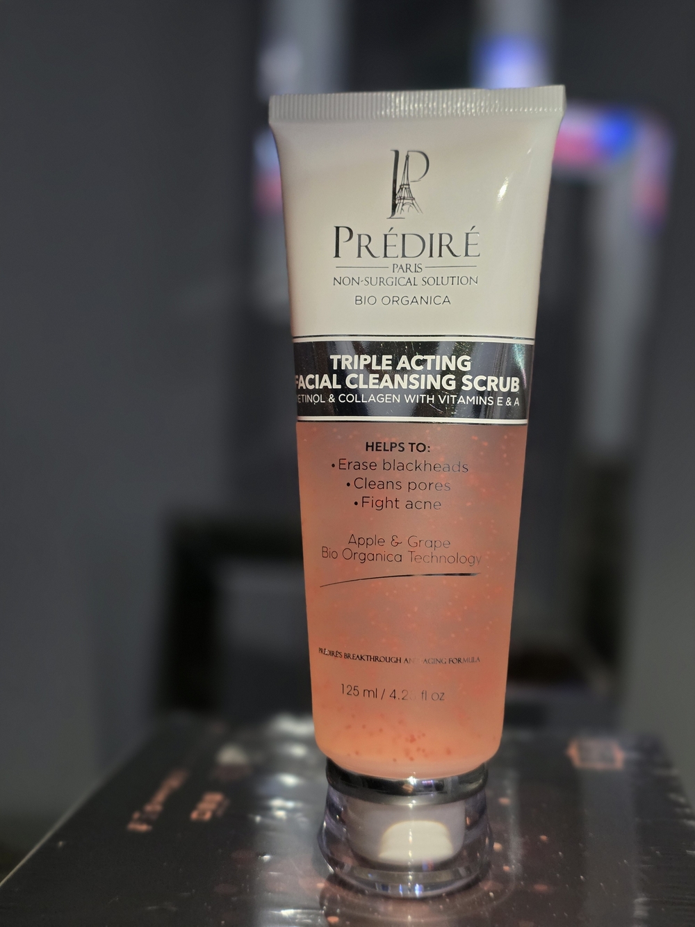 Prédiré Triple Acting Facial Cleansing Scrub – Exfoliating Gel